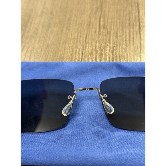 Kazuo Kawasaki MP 710 140 Rimless Eyeglasses Frames Color Black Japan - Picture 5 of 5